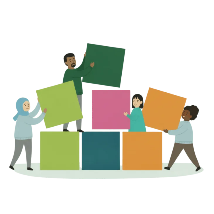 Group building blocks
